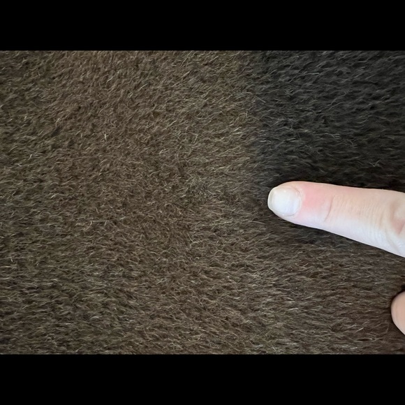 Max Mara Brown Alpaca & Virgin Wool Funnel Neck Coat - Picture 12 of 12